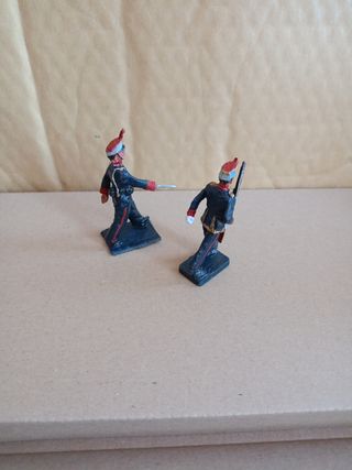 Soldados plomo Real: 2 figuras