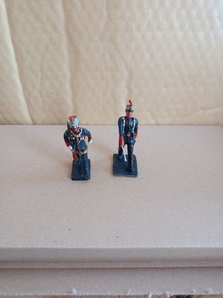 Soldados plomo Real: 2 figuras