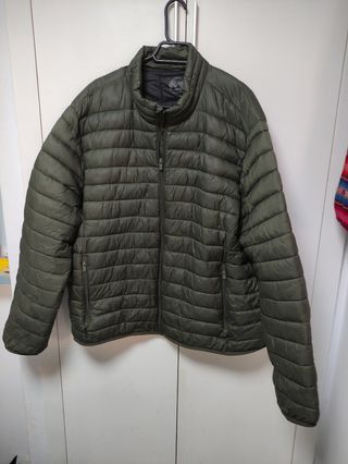 Chaqueta Pluma Verde Oliva 3XL