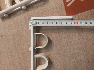 Soportes cortina Ikea - blancos