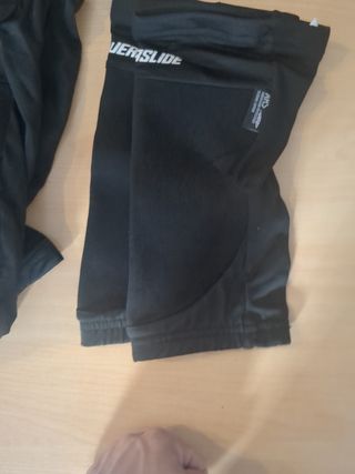Powerslide velocidad rodilleras, coderas y guantes