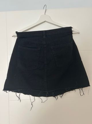 Mini Falda Vaquera Negra