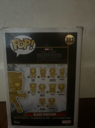 Funko Pop Black Panther Dorato #383