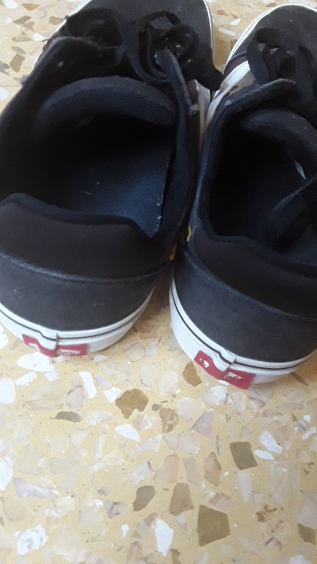 Zapatillas Vans marrón-negras 42