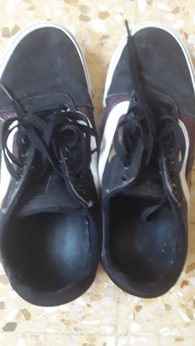 Zapatillas Vans marrón-negras 42