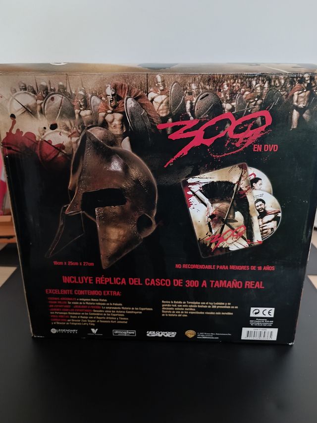 300 - Edición Limitada DVD SOLO Casco