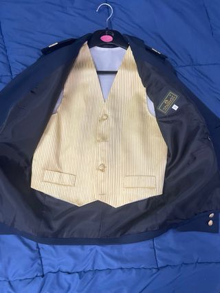 Traje comunión niño Marsu azul marino