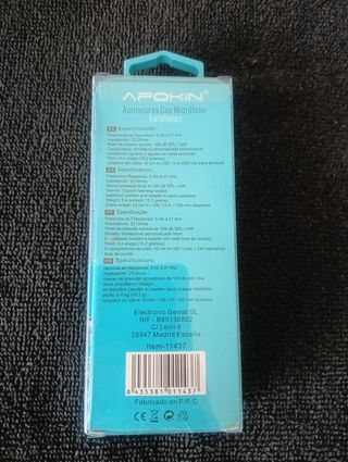 Auriculares con Micrófono