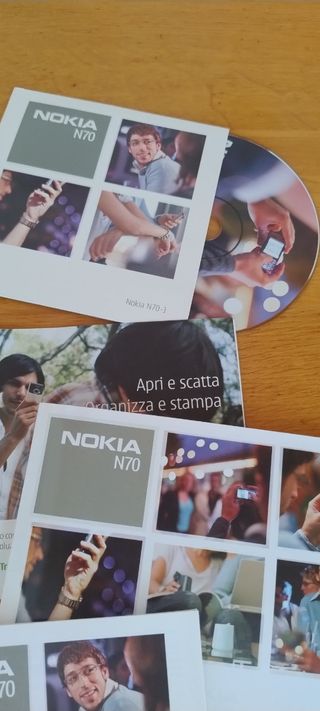 Nokia N70: CD, guida e manuale