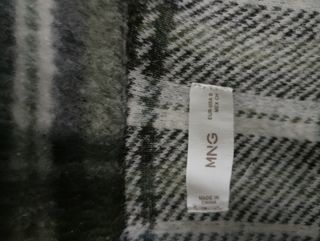 Chaqueta cuadros verde-blanco