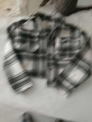 Chaqueta cuadros verde-blanco
