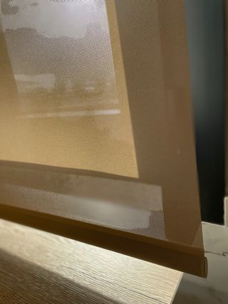 Estor enrollable beige nuevo sin estrenar