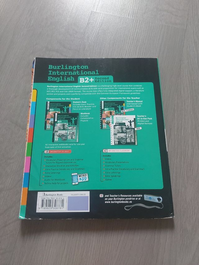 Burlington International English B2+ (Libro Estudi