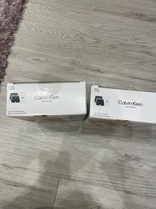 2x Calvin Klein - Calzoncillos M