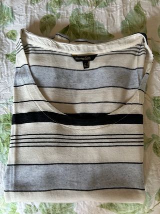 Camiseta rayas Massimo Dutti S
