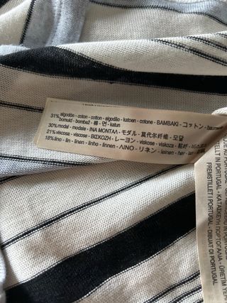 Camiseta rayas Massimo Dutti S
