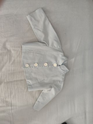 Traje Campero niño 3 años - rayado azul