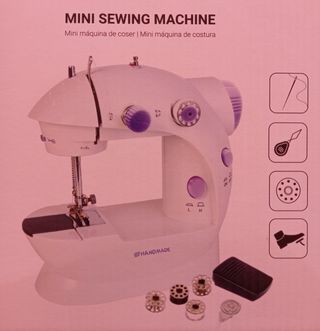 Mini máquina de coser portátil