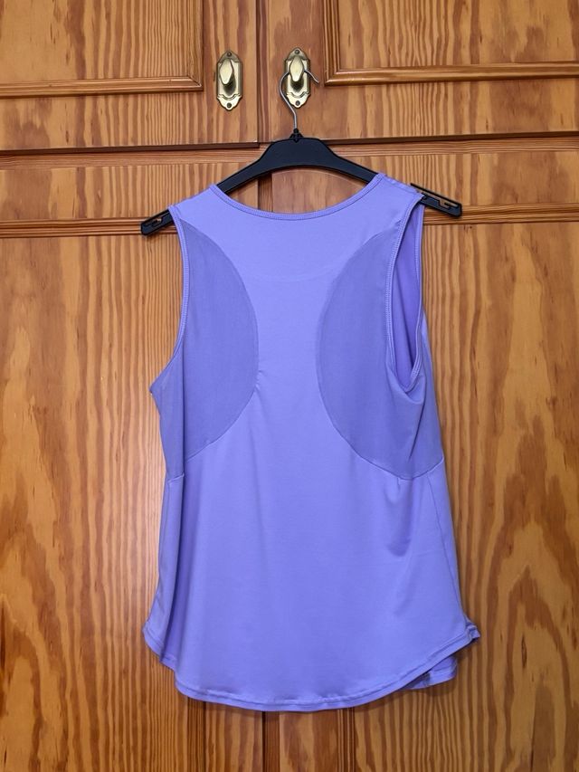 Camiseta deportiva mujer M - Lila