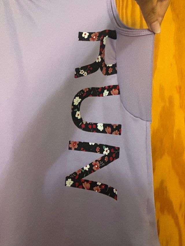 Camiseta deportiva mujer M - Lila