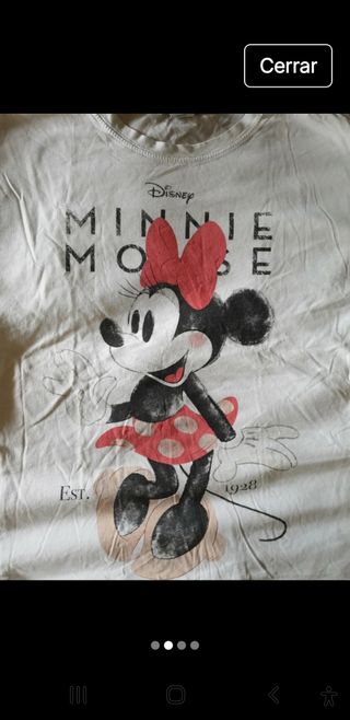 Camiseta Minnie Mouse Stradivarius M