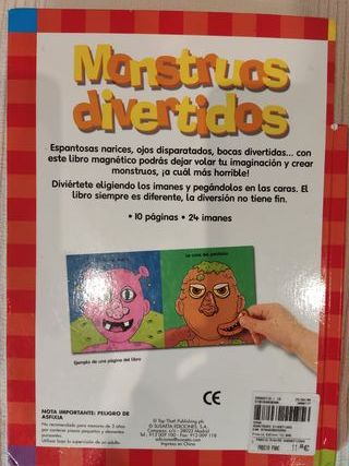 Libro Monstruos Divertidos
