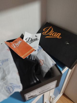 Zapatos Piel Dian negros - Hombre