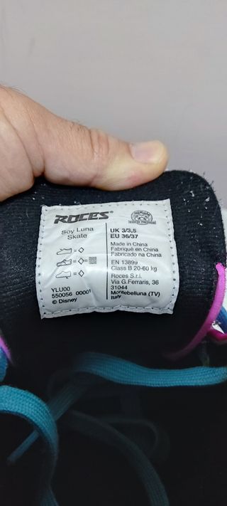 Patines talla 36/37.