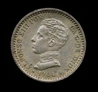 50 CÉNTIMOS ALFONSO XIII 1904 (*1-0) MA SC 