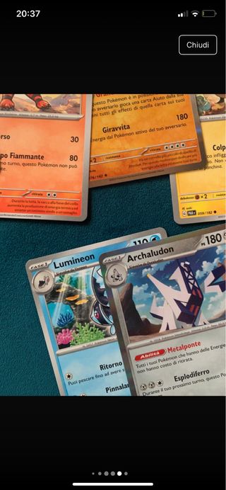 Carte Pokemon - 60 carte