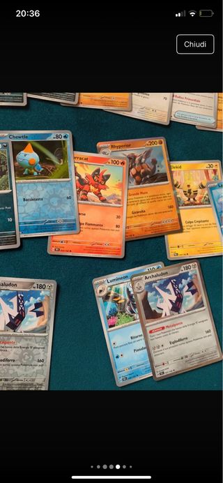 Carte Pokemon - 60 carte