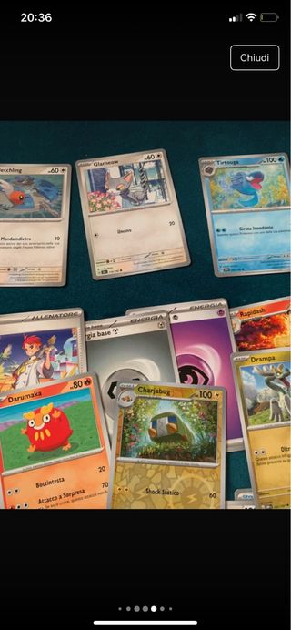 Carte Pokemon - 60 carte