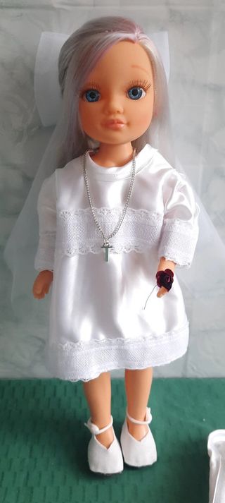 Vestido comunión muñeca Nancy