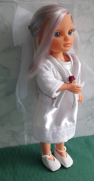 Vestido comunión muñeca Nancy