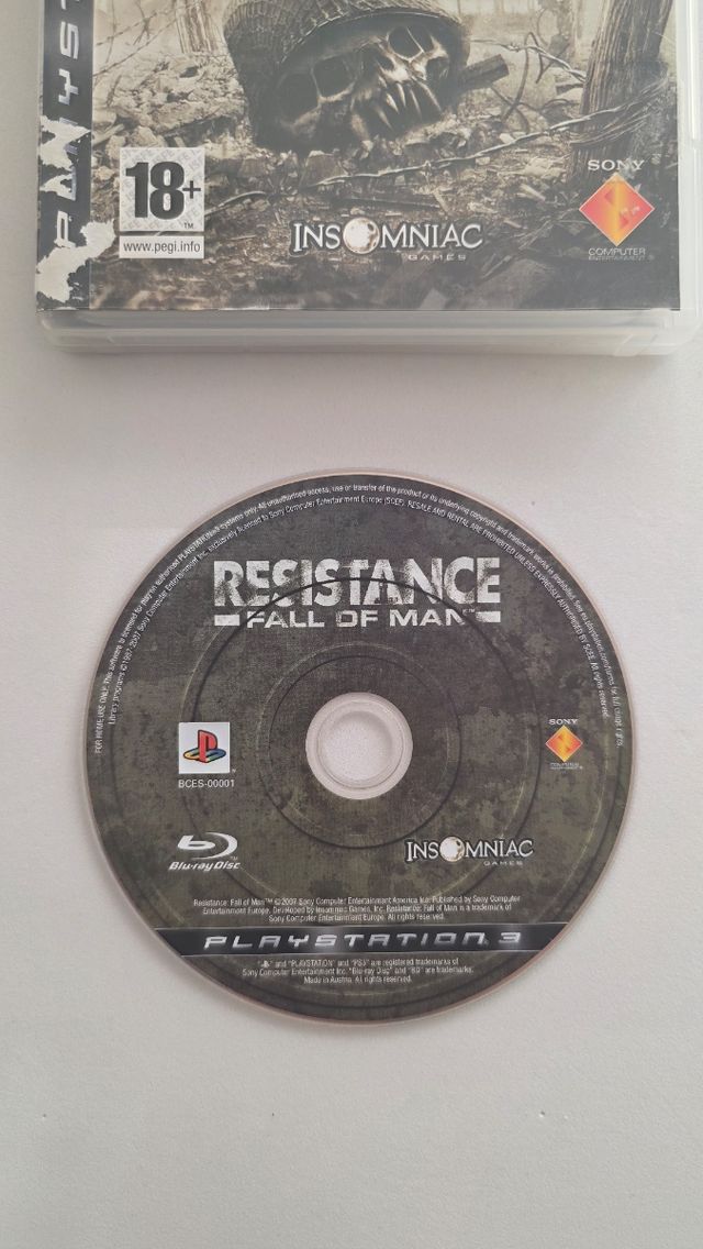 Resistenza Caduta dell'Uomo PS3