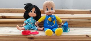 Muñecos Cleo y Cuquin