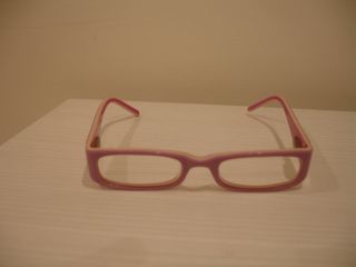 3 Monturas gafas niña - Rosa, Lila, Negra