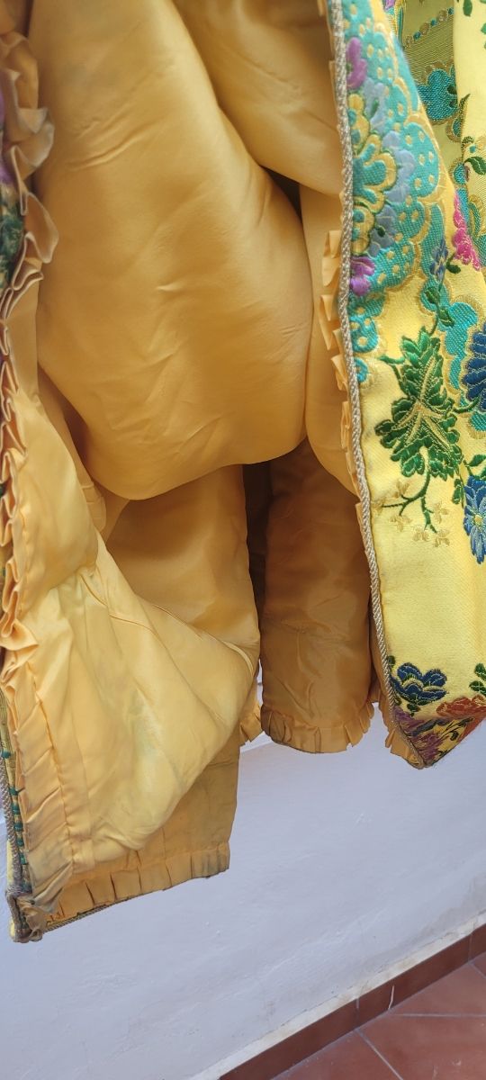 Traje Fallera: multicolor, amarillo