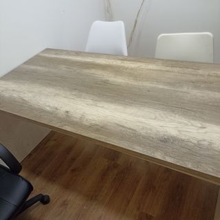 Mesa oficina - Madera - Marrón/Blanco En perfectas