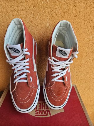 Vans Sk8-Hi Hot Sauce / True White 