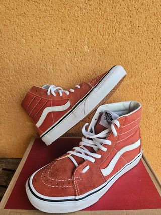Vans Sk8-Hi Hot Sauce / True White 