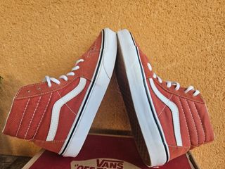Vans Sk8-Hi Hot Sauce / True White 