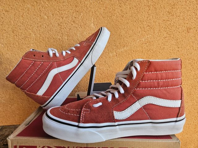 Vans Sk8-Hi Hot Sauce / True White