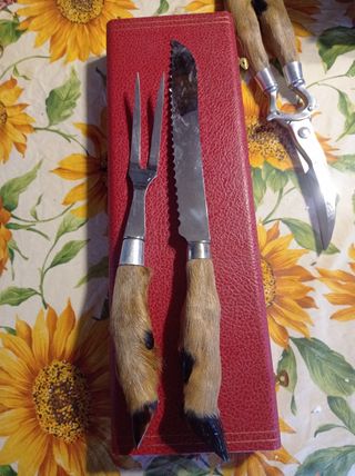 Juego set de corte Asados