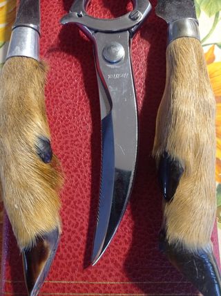 Juego set de corte Asados