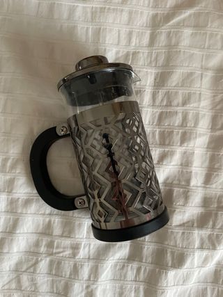 Cafetera inox bambú | Cafetera de bambú