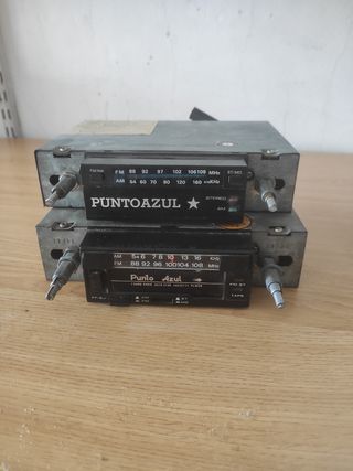 2 Radios Puntoazul antiguas