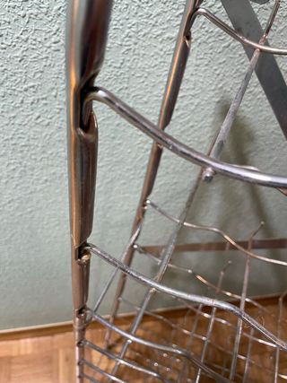 Botellero cromado 50 botellas