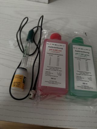 Electrodo y soluciones MERCURY pH