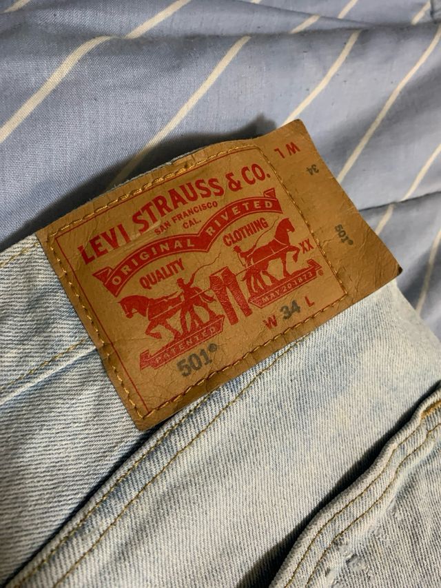 Shorts Levi's 501 blu, taglia L